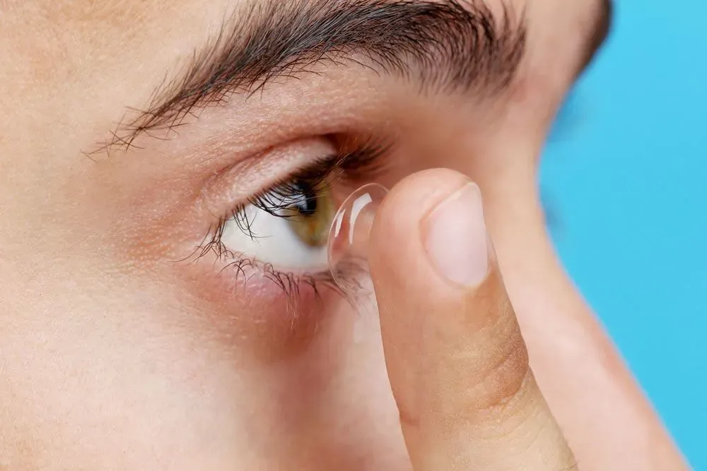 guy with a contact image