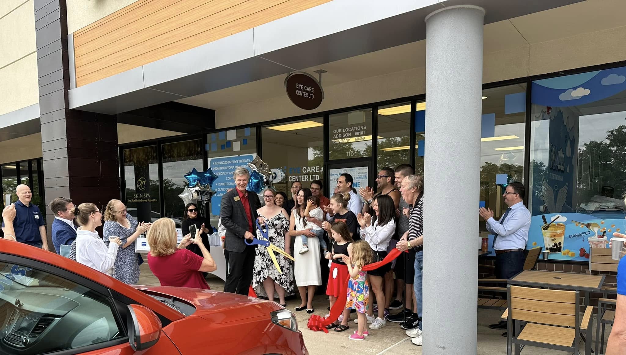 Willowbrook's Eye Care Center LTD grand opening