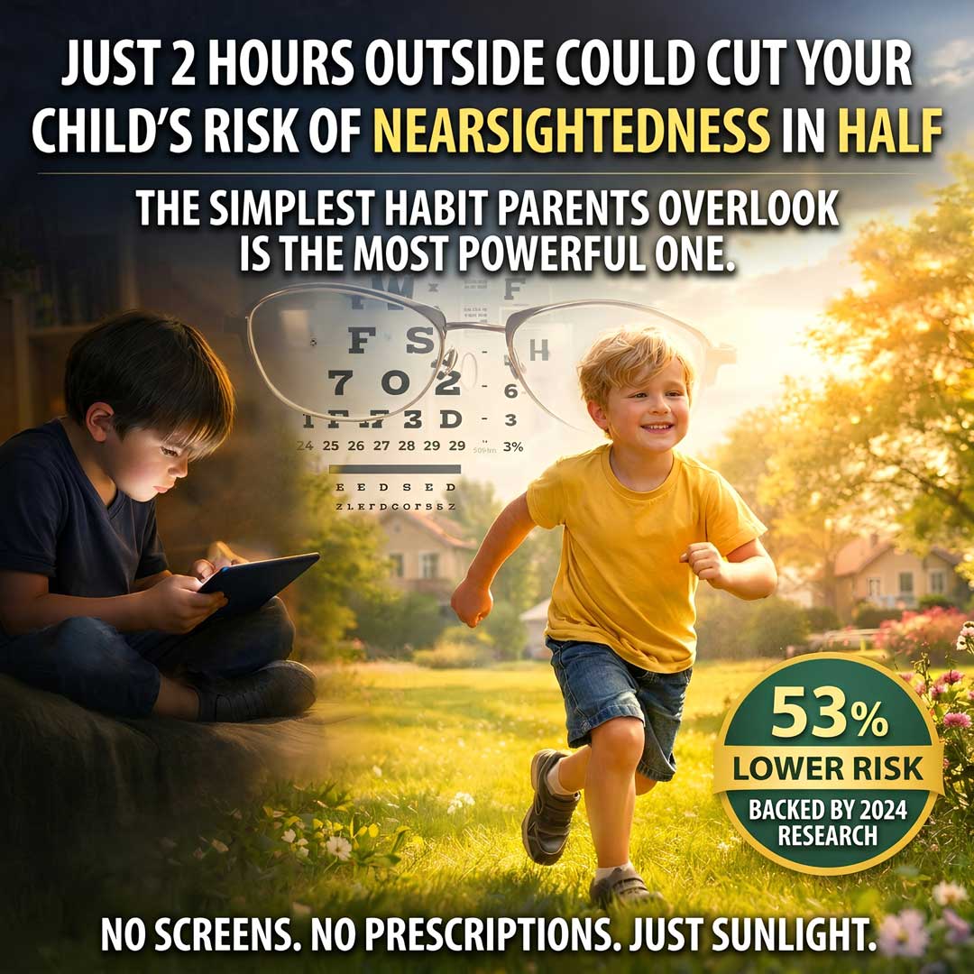 Cut your child's risk of nearsightedness in half Cut your child's risk of nearsightedness in half