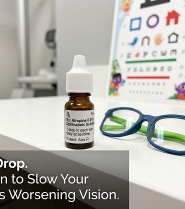 Low-dose atropine eye drops for myopia control in children at Eye Care Center Illinois