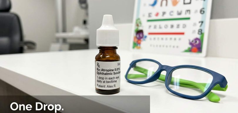 Low-dose atropine eye drops for myopia control in children at Eye Care Center Illinois