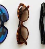 A comparison of three sunglasses styles — sporty, luxury, and smart tech — representing 2026 trends in eye protection